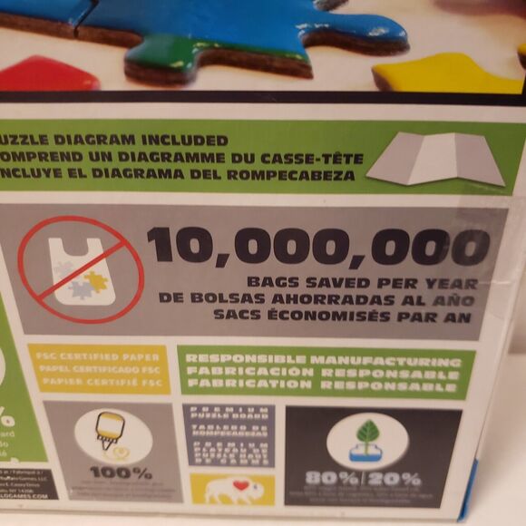 Lot 2  Puzzles 1000 piece each w/ Posters Path of Totality, One Quiet Morning - Picture 8 of 16